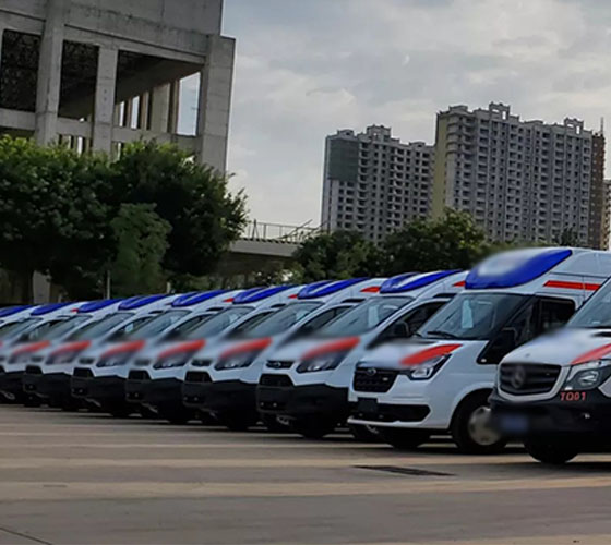 嘉鱼县服务车队展示