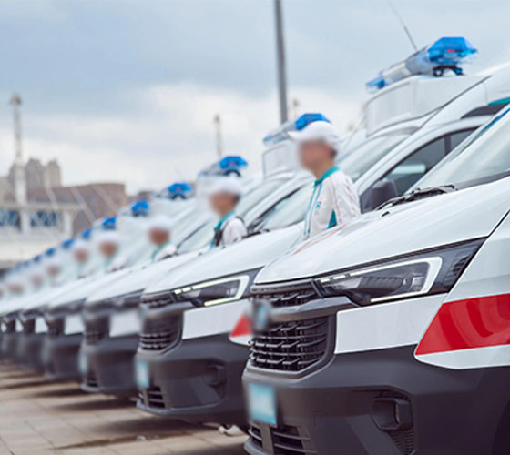 嘉鱼县服务车队展示